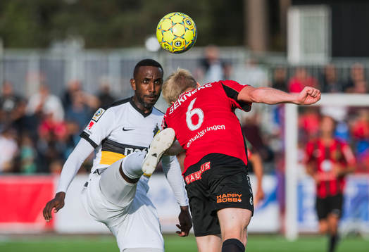 s Henok Goitom och Brommapojkarnas Gustav Sandberg Magnusson