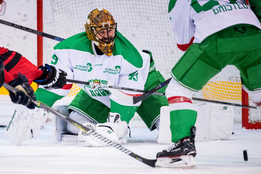 Rögles målvakt Justin Pogge