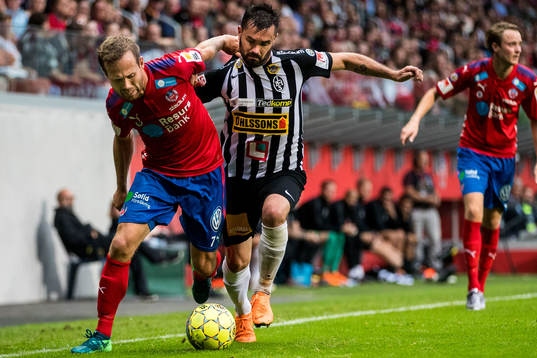 Helsingborgs Anders Degn Randrup och Landskronas Igor