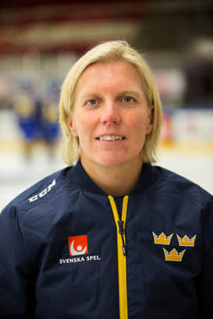 Sveriges förbundskapten Ylva Martinsen