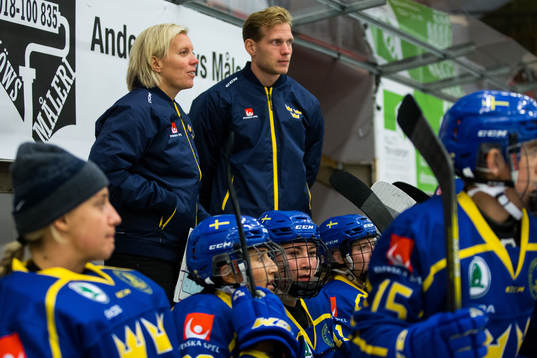 Sveriges förbundskapten Ylva Martinsen