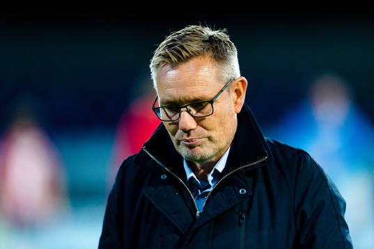 Örgrytes tränare Thomas Askebrand deppar
