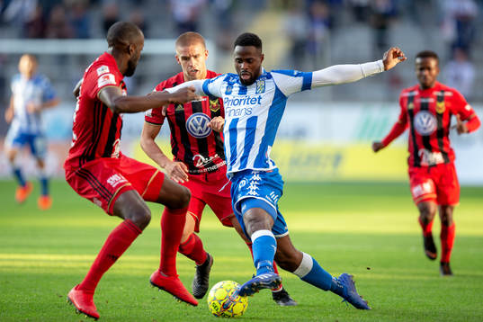 IFK Göteborgs Vajebah Kaliefah Sakor och Östersunds
