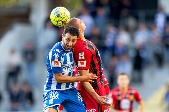 IFK Göteborgs André Calisir och Östersunds Douglas