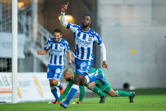 IFK Göteborgs Vajebah Kaliefah Sakor jublar