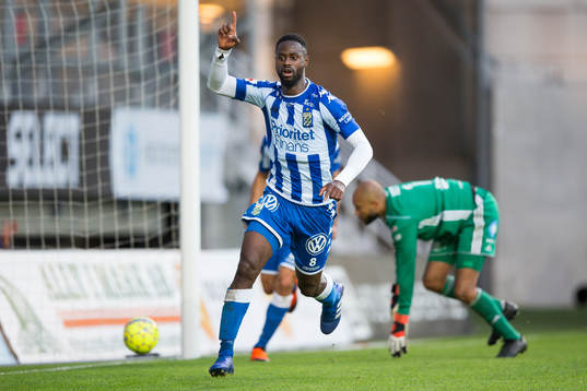IFK Göteborgs Vajebah Kaliefah Sakor jublar