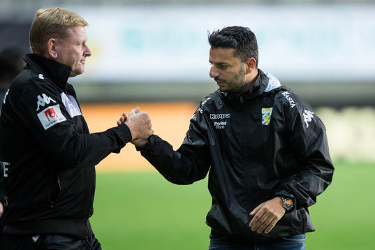 IFK Göteborgs assisterande tränare Alf Westerberg och