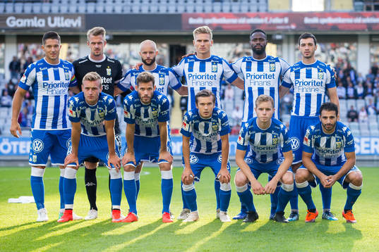 David Boo Wiklander, målvakt Erik Dahlin, Robin Söder,
