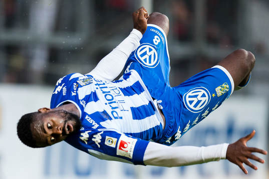 IFK Göteborgs Vajebah Kaliefah Sakor jublar