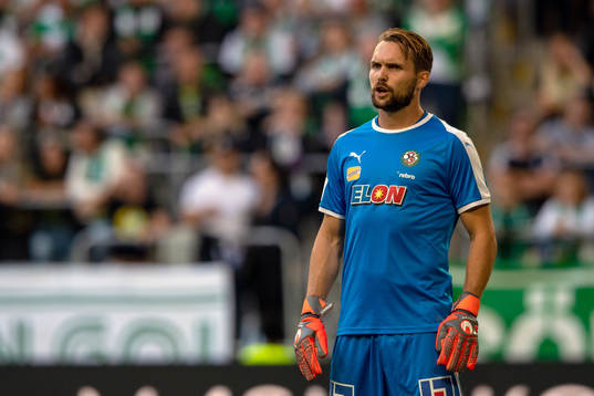 Örebros målvakt Oscar Jansson