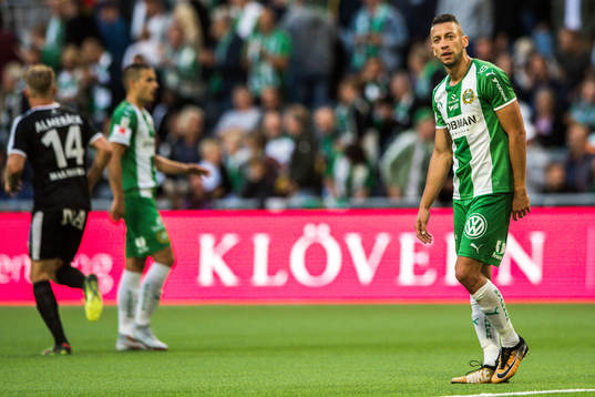 Hammarbys Nikola Djurdjic deppar
