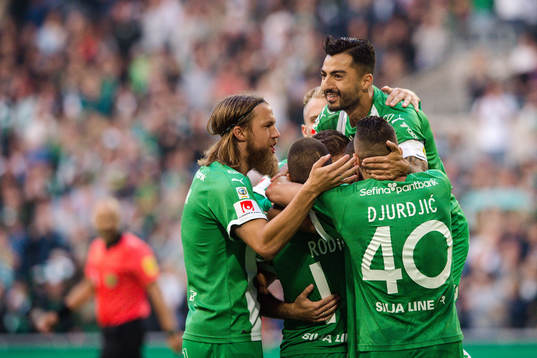 Hammarbys Jiloan Hamad jublar