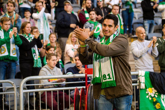 Hammarbys tidigare spelare Sebastian Bojassén