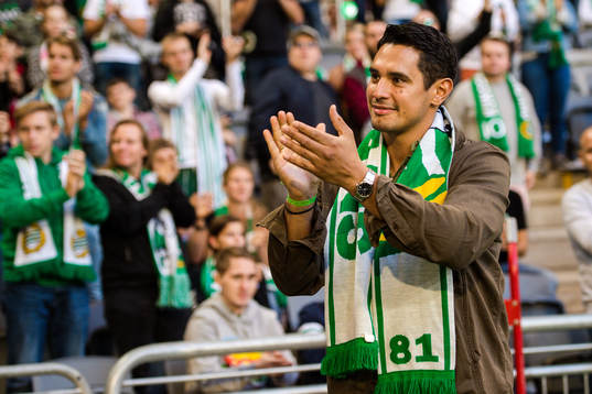 Hammarbys tidigare spelare Sebastian Bojassén