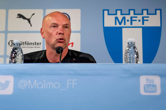 Head coach Uwe Rösler of Malmö FF
