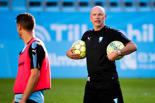 Head coach Uwe Rösler of Malmö FF