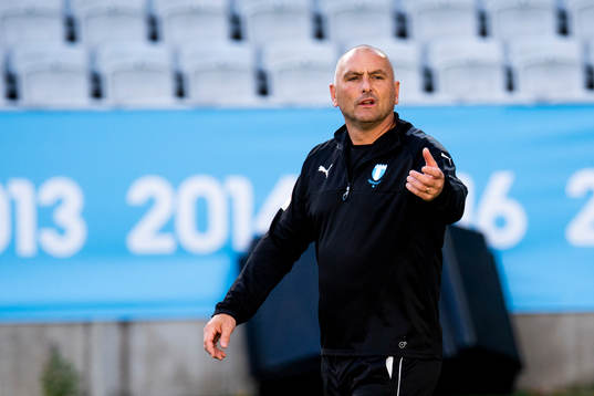 Goalkeeper coach Jonnie Fedel of Malmö FF