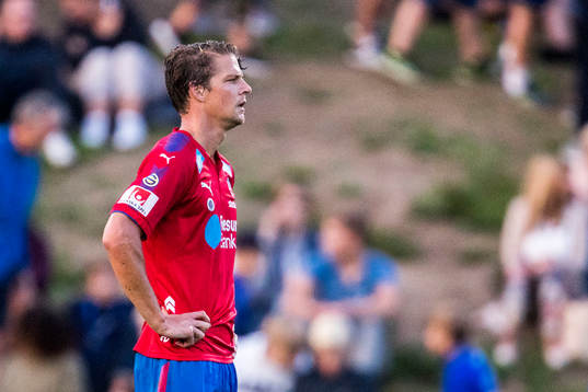 Helsingborgs Fredrik Liverstam deppar
