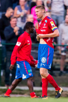 Helsingborgs Markus Holgersson deppar