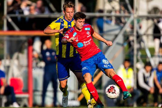 Helsingborgs Mattias Almeida Sundell och Eskilsminnes