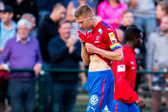 Helsingborgs Markus Holgersson deppar