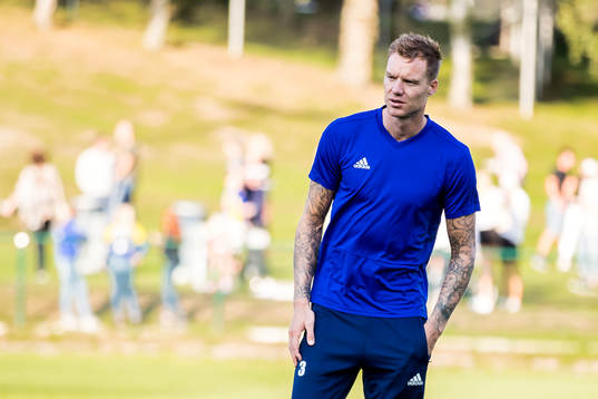 Eskilsminnes assisterande tränare Marcus Nilsson