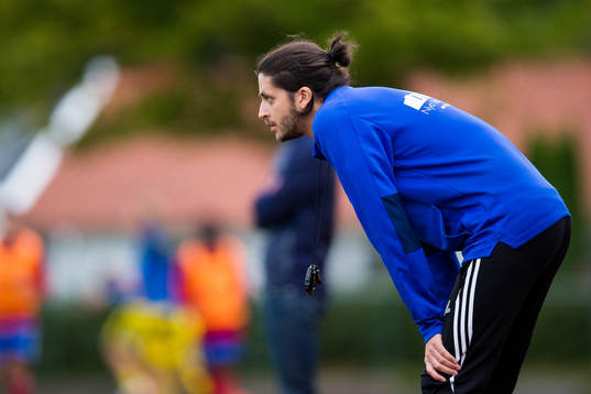 Sävedalens tränare Sebastian Chitsaz