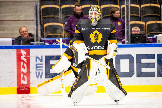 Skellefteås målvakt Gustaf Lindvall