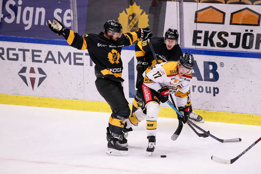 Skellefteås Juhamatti Aaltonen och Joakim Lindström