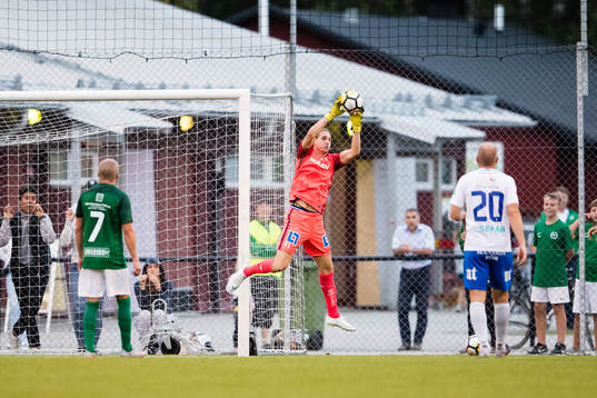 Norrköpings målvakt David Mitov Nilsson