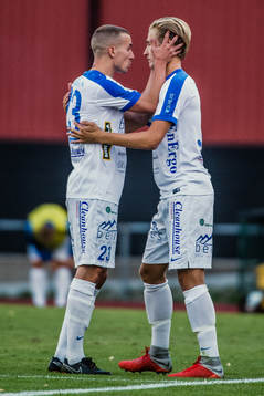 under fotbollsmatchen i Svenska Cupen mellan Akropolis och