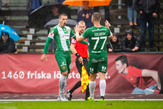 Hammarbys Vladimir Rodic jublar