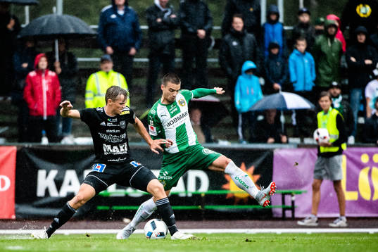 Carlstads Lukas Rhöse och Vladimir Rodic