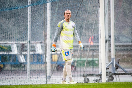 Carlstads målvakt Tobias Johansson
