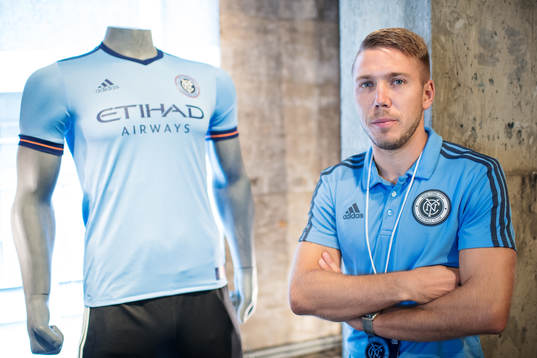 Bläddra bland fler bilder av Football, MLS, New York City FC press event