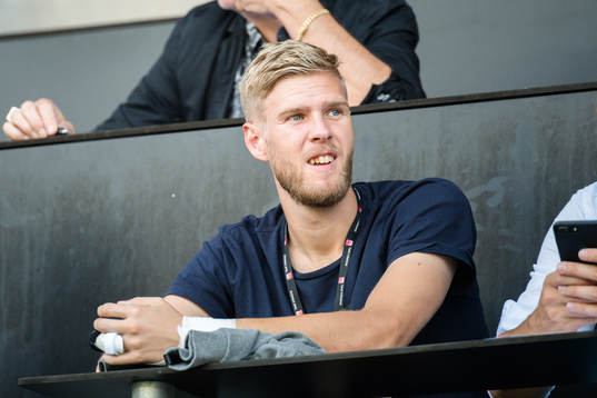 goalkeeper Fredrik Andersson of Malmö FF prior  the UEFA