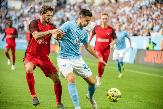 Marcus Antonsson of Malmö FF and of Midtjylland Kian