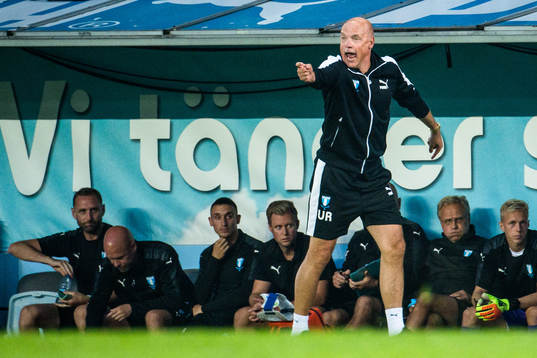head coach Uwe Rösler of Malmö FF