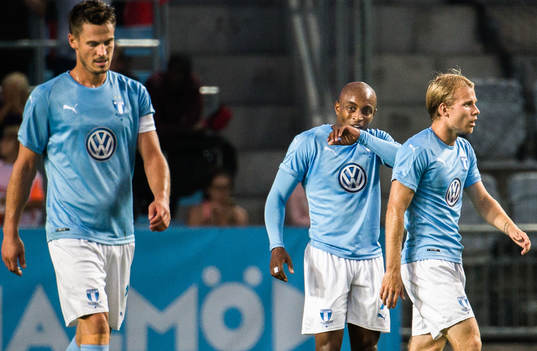 Markus Rosenberg , Fouad Bachirou and Oscar Lewicki of