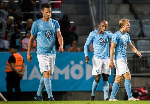 Markus Rosenberg , Fouad Bachirou and Oscar Lewicki of