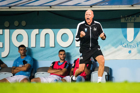 Head coach Uwe Rösler of Malmö FF