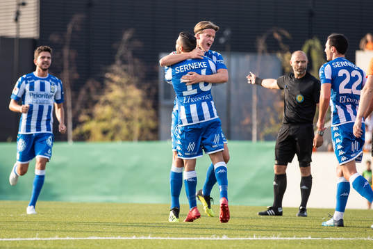 IFK Göteborgs målskytt Sargon Abraham och August