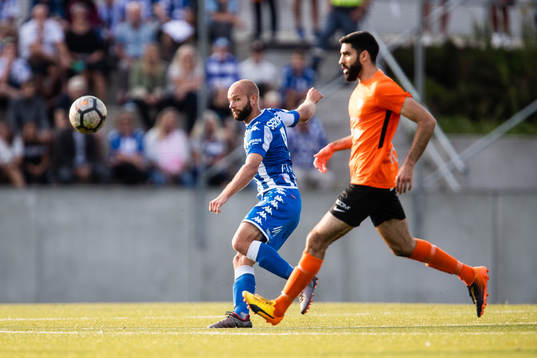 IFK Göteborgs Robin Söder och Torns Mouhammed-Ali Dhaini