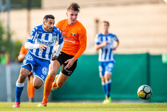 IFK Göteborgs Sargon Abraham och Torns Ludvig Bergman
