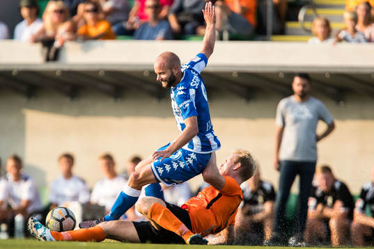 IFK Göteborgs Robin Söder och Torns Hugo Barsne