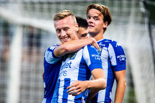 IFK Göteborgs Sebastian Ohlsson jublar