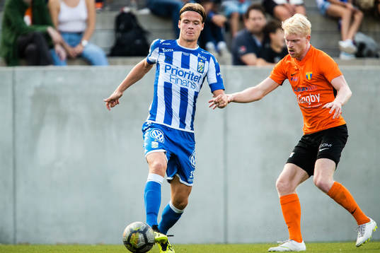 IFK Göteborgs August Erlingmark och Torns Hugo Barsne