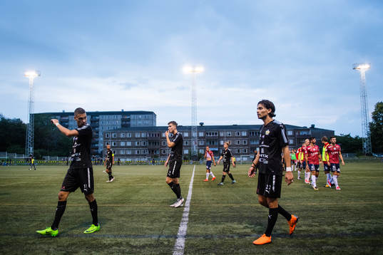 Hisingbackas Fredrik Zanjanchi, Kristian Kocevski och