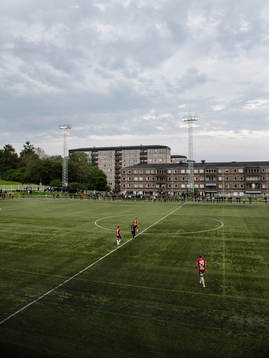 Generell vy över Backavallen