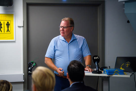Karl-Erik Nilsson, ordförande Svenska Fotbollförbundet
